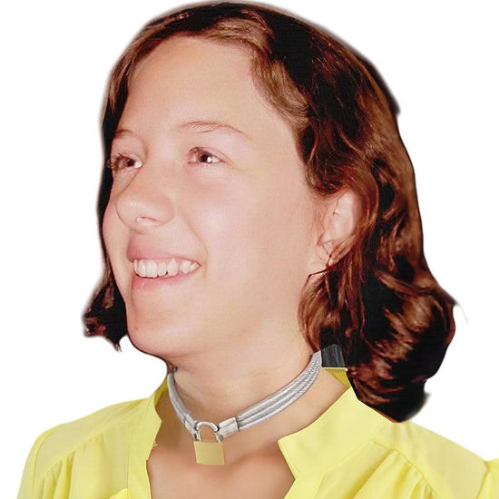 THORN GARDEN™ about 0.68kg stainless steel wire rope bdsm collar free shipping