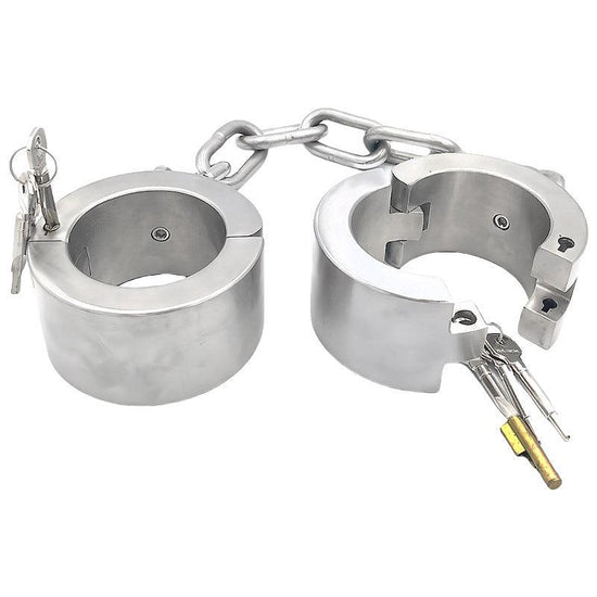 THORN GARDEN™ about 6.5kg height 6cm stainless steel ankle cuffs and free shipping