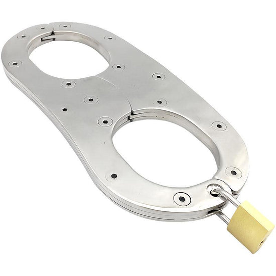 THORN GARDEN™ about 600g Stainless steel classical handcuffs with free shipping