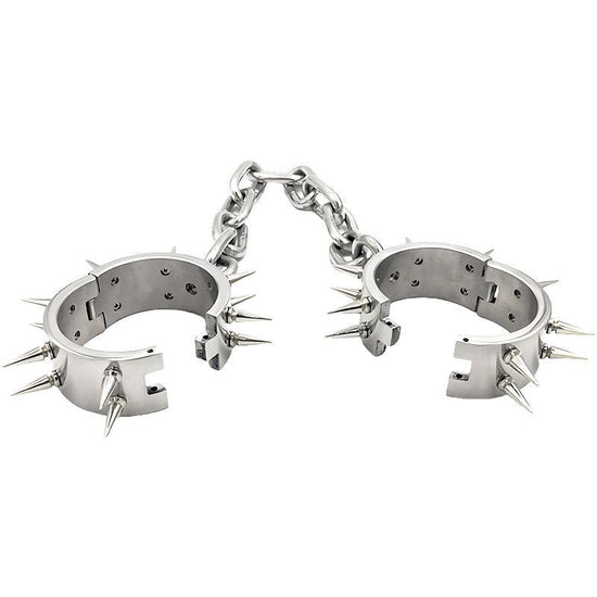 THORN GARDEN™ about 2kg height 4cm Stainless steel ankle cuffs free shipping