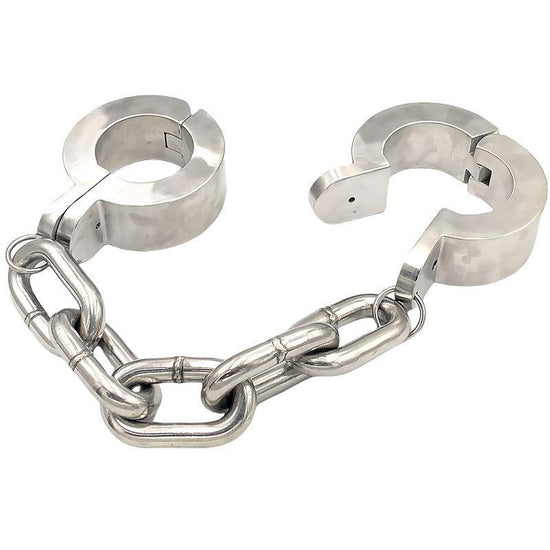THORN GARDEN™ 12/14kg 6cm heigh 3cm thick stainless steel ankle cuffs and free shipping
