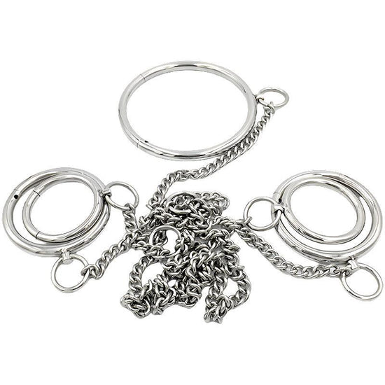 THORN GARDEN™ 1.6kg 1cm thick Ring hand foot neck cuffs free shipping