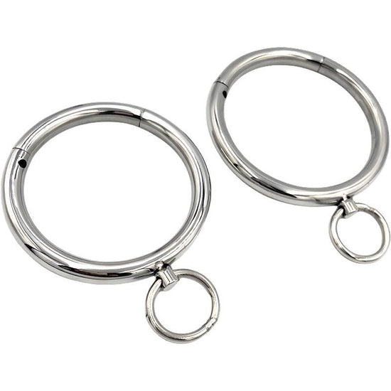 THORN GARDEN™ about 0.6kg thick 1cm Stainless steel ankle cuffs free shipping