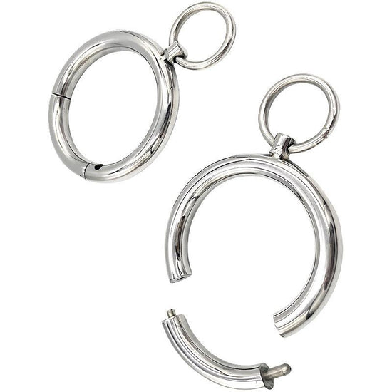 THORN GARDEN™ 0.2kg Stainless steel ring handcuffs with free shipping
