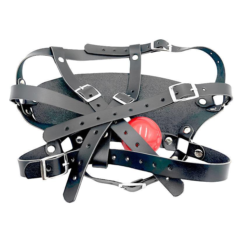 THORN GARDEN™ Harness type eye mask and gag free shipping