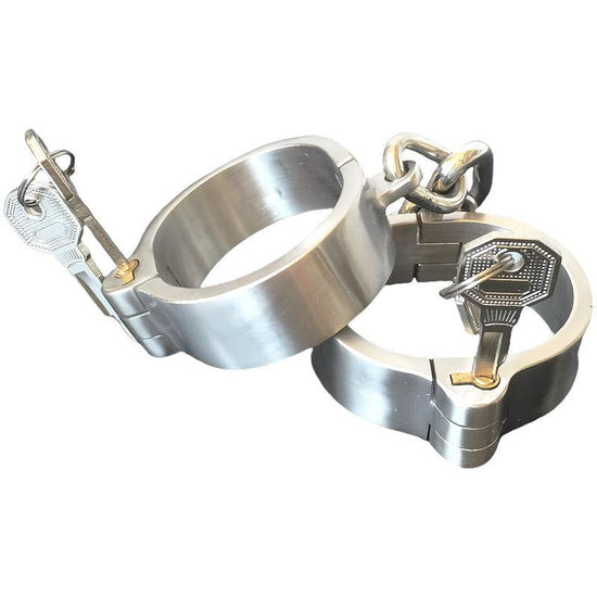THORN GARDEN™ 0.6kg 2.2cm heigh Stainless steel latch lock handcuffs free shipping
