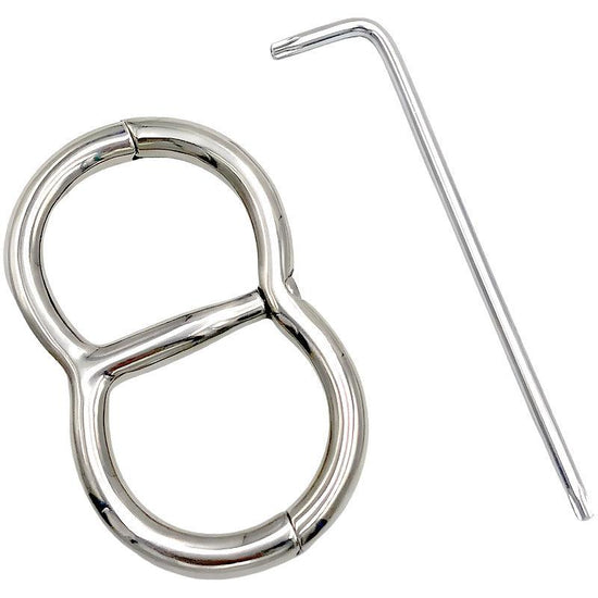 THORN GARDEN™ 0.5kg Stainless steel 8 shape handcuffs free shipping