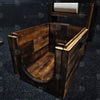Solid Wood Queening Chair - TGS3