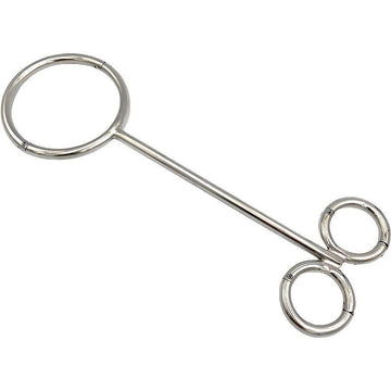 THORN GARDEN™ Metal bondage ring hand and neck restraint shackles free shipping