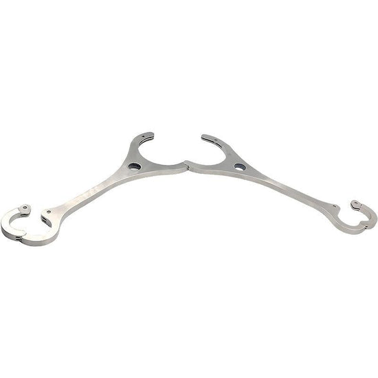 THORN GARDEN™ 3/3.3kg long 80cm Heavy Stainless Steel Straight Shackle
