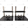 Standing Toe Restraint Footplates with Thumb Clamp