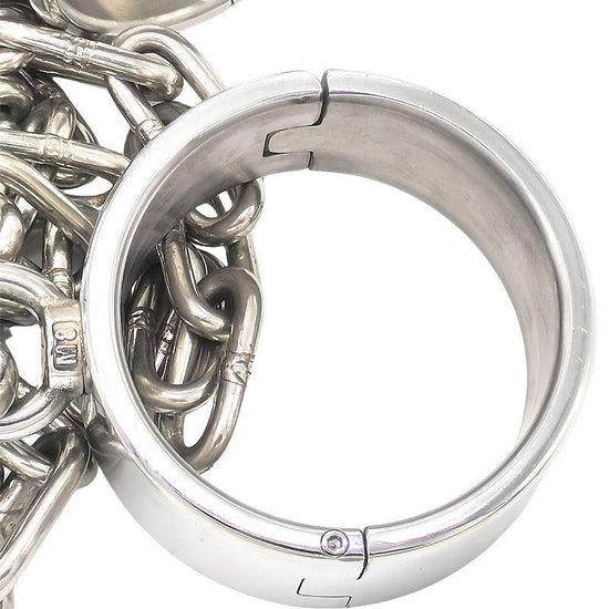 THORN GARDEN™ 4500g bdsm Stainless Steel Shackles Restraint Set and free shipping