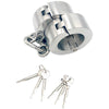 THORN GARDEN™ about 3kg 4cm high Stainless steel key opening handcuffs free shipping