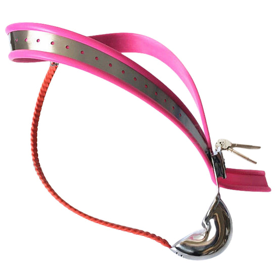 THORN GARDEN™ BDSM Stainless Steel Y-Type Male Chastity Cage with Anal Plug