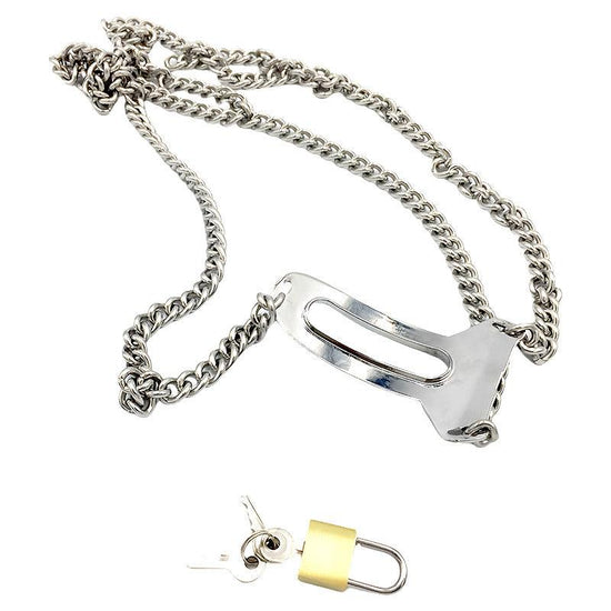 THORN GARDEN™ Stainless steel female invisible chastity belt with lock free shippng