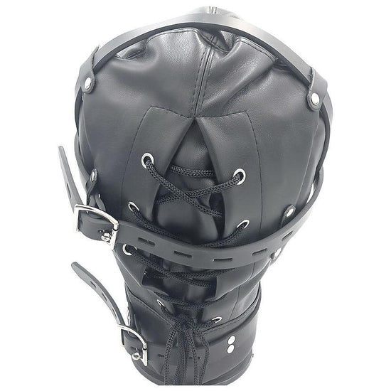 THORN GARDEN™ bdsm Full Enclosure black Hoods free shipping
