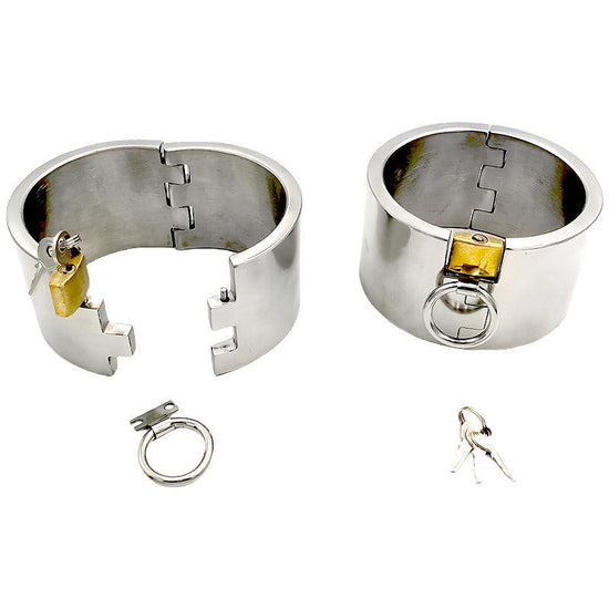 THORN GARDEN™ 1.3kg height 5cm stainless steel ankle cuffs and free shipping