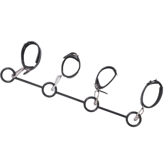 THORN GARDEN™ Metal Spreader Bar with Leather Cuffs - Free Shipping