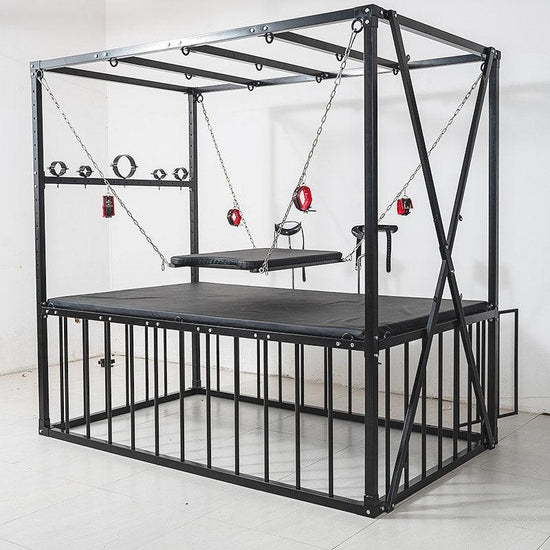 THORN GARDEN™ bdsm cage bed with sex machine - Free Shipping
