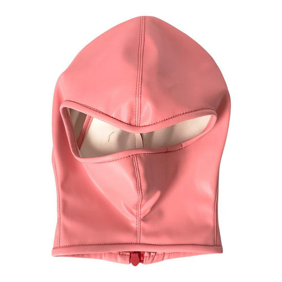 THORN GARDEN™ bondage PU leather hood with exposed eye sockets free shipping