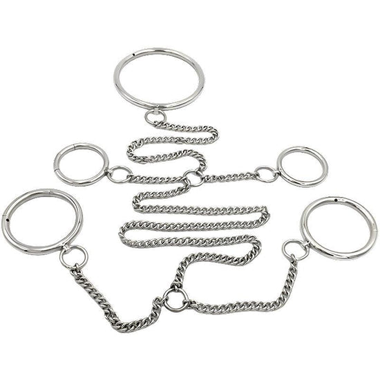 THORN GARDEN™ 1.6kg 1cm thick Ring hand foot neck cuffs free shipping