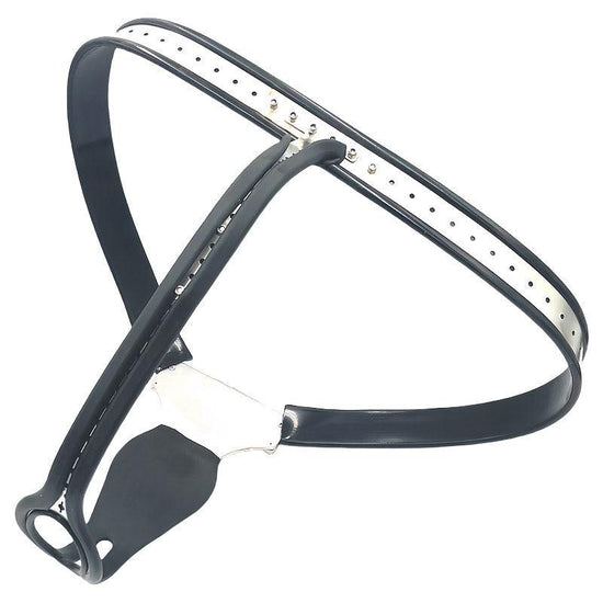 THORN GARDEN™ Stainless steel female chastity belt adapted anal plug vaginal plug