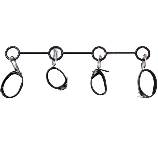 THORN GARDEN™ Metal Spreader Bar with Leather Cuffs - Free Shipping