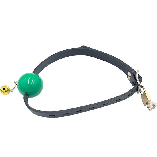 THORN GARDEN™ bdsm leather silicone material bell mouth plug free shipping