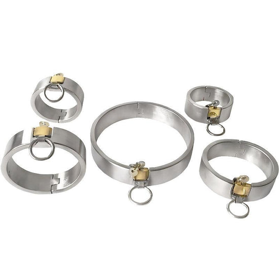 THORN GARDEN™ about 3600g 3cm heigh Hand, foot and neck restraint set free shipping