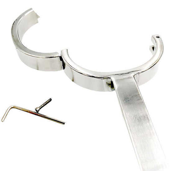 THORN GARDEN™ about 0.9kg 58cm long straight bar ankle restraints free shipping