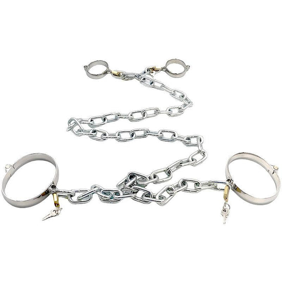 THORN GARDEN™ about 1500g 1.5cm heigh Alloy hand and foot cuffs set free shipping