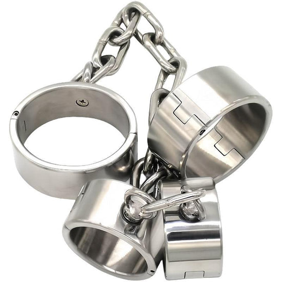 THORN GARDEN™ 800g height 4cm bdsm stainless steel handcuffs and free shipping