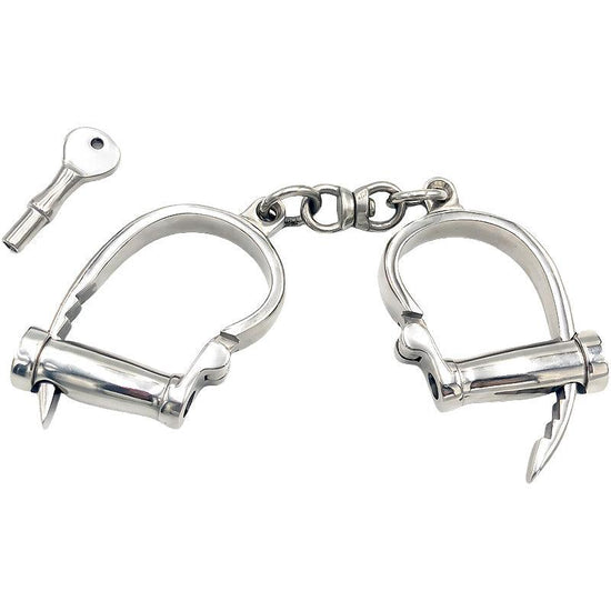 THORN GARDEN™ 0.6kg Stainless steel horseshoe shaped handcuffs with free shipping