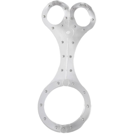 THORN GARDEN™ transparent wrist and neck restraint pillory free shipping