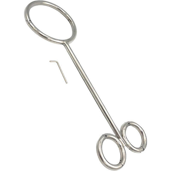 THORN GARDEN™ Metal bondage ring hand and neck restraint shackles free shipping