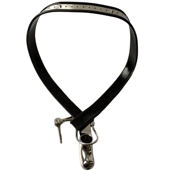 THORN GARDEN™ High-Quality Stainless Steel Y-Type Male Chastity Device with Lock