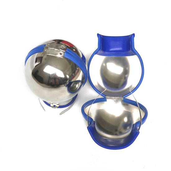 THORN GARDEN™ Exclusive Stainless Steel Silicone Ball Handcuffs for BDSM Participants