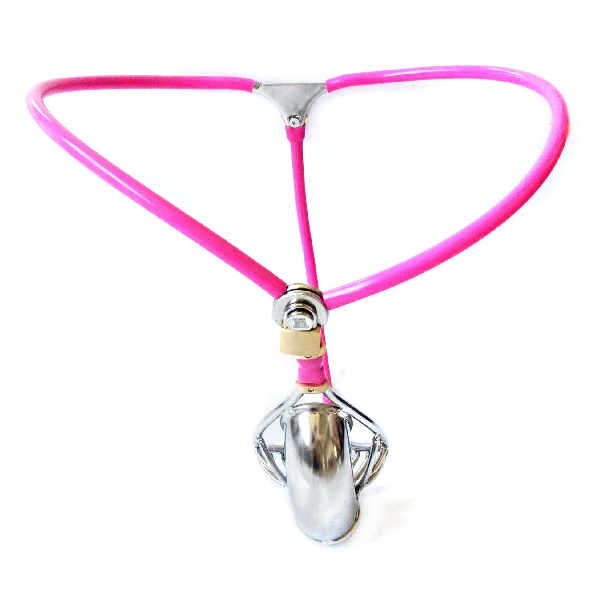 THORN GARDEN™ High-Quality Stainless Steel Pierced Penis Lock for BDSM Play