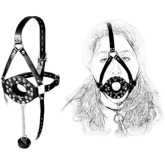 THORN GARDEN™ Harness type mouth plug with lid free shipping