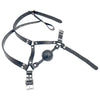 THORN GARDEN™ Harness type silicone ball gag free shipping