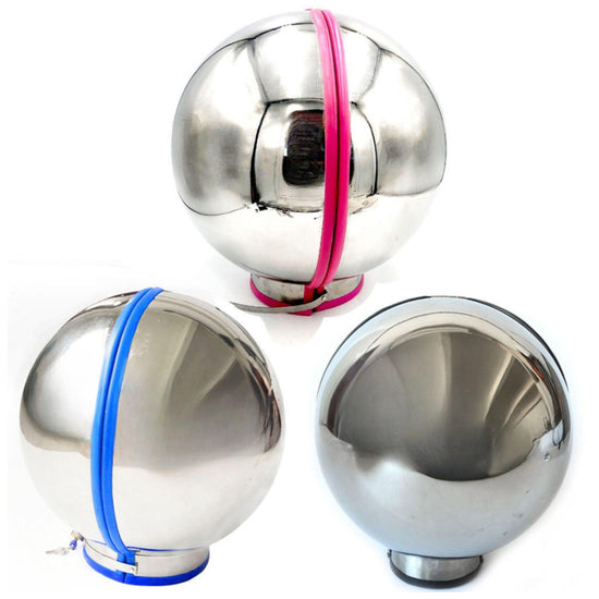 THORN GARDEN™ High-Quality 304 Stainless Steel Ball Gag Headgear & Handcuffs for BDSM