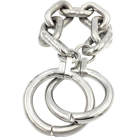 THORN GARDEN™ about 3kg thick 1.6cm Stainless steel ankle cuffs free shipping