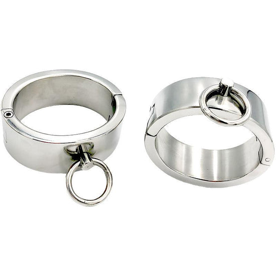 THORN GARDEN™ 0.7kg 3cm heigh Stainless steel screw lock handcuffs with free shipping
