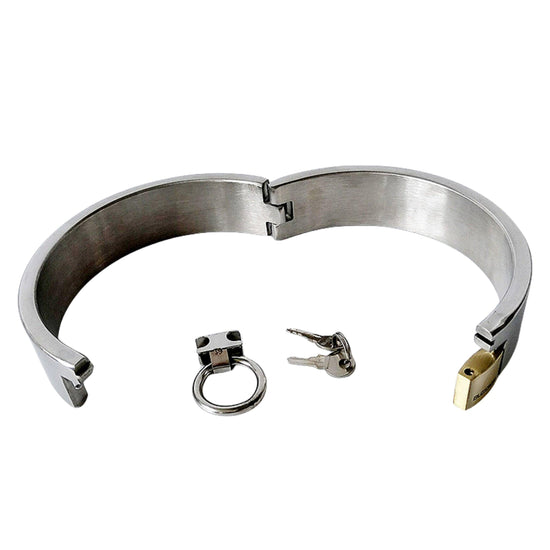 THORN GARDEN™ High-Quality Stainless Steel Neck Collar for BDSM Play