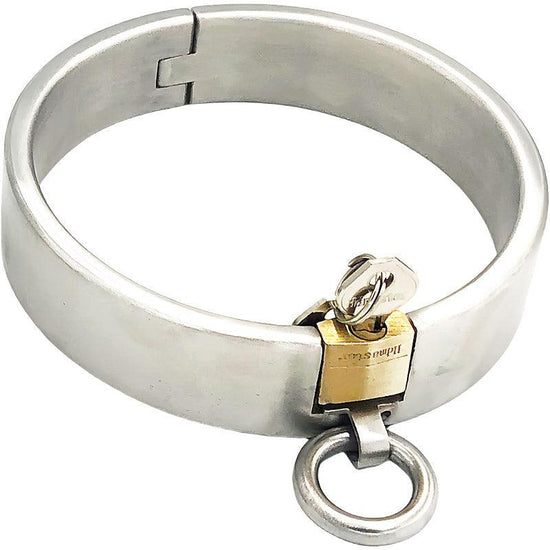 THORN GARDEN™ 0.9kg 3.2cm high stainless steel bdsm collar and free shipping