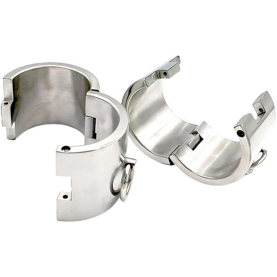 THORN GARDEN™ 1.5kg 6cm heigh Stainless steel screw lock handcuffs with free shipping