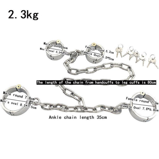 THORN GARDEN™ about 2300g 3cm heigh Integrated hand and foot cuffs free shipping