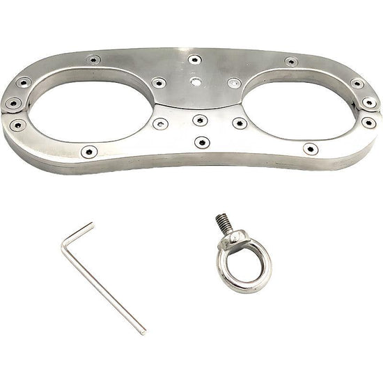 THORN GARDEN™ Stainless steel handcuffs with traction chain and free shipping