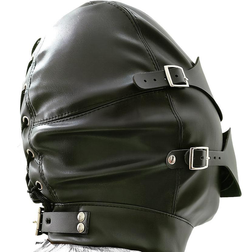 THORN GARDEN™ bondage Open Mouth leather Hood free shipping