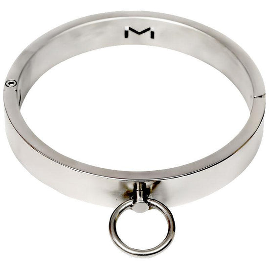 THORN GARDEN™ 0.8kg 2 cm high bdsm stainless steel collar with M letter free shipping